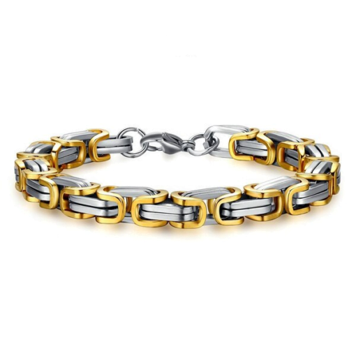 Byzantine Fashion Men's Stainless Steel Bracelet